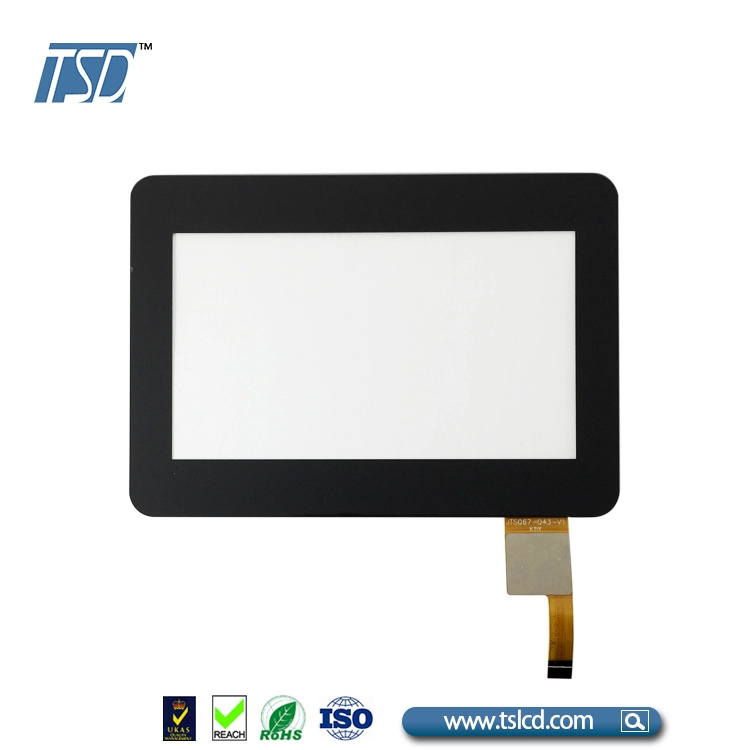 TFT غطاء عدسة 4.3 '' شاشة TFT LCD مع CTP