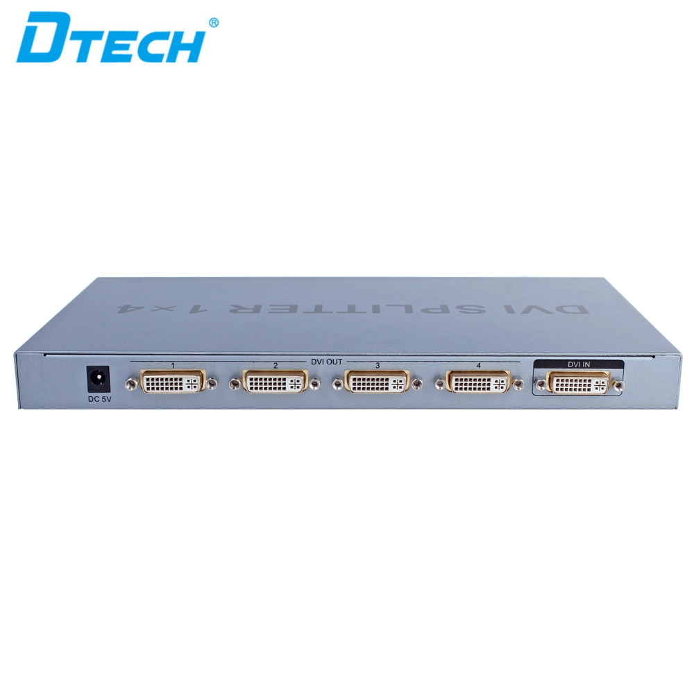 DTECH DT-7024 1 إلى 4 موزع DVI