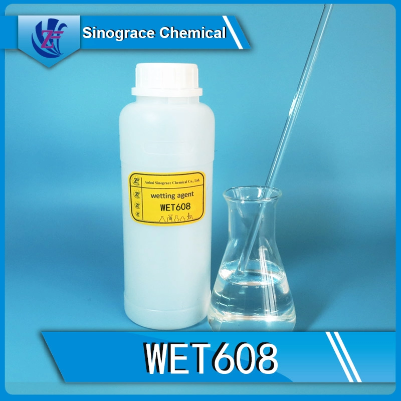 عامل ترطيب إيثوكسيلات trisiloxane المعدل / مساعد الرش WET-608