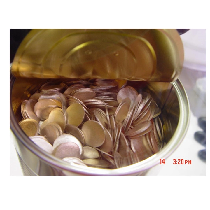 شريحة/ورقة من معدن الليثيوم بدرجة نقاوة البطارية بنسبة 99.9% لخلية العملات المعدنية