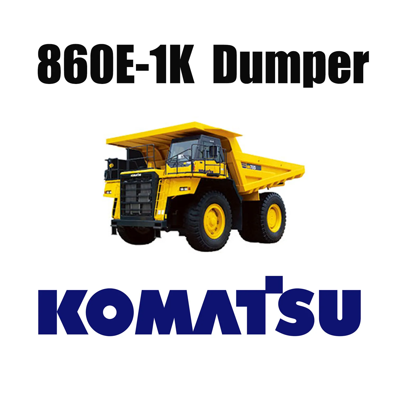 الإطارات العملاقة 50 / 80R57 المخصصة للطرق الوعرة المستخدمة في منجم الفحم لـ KOMATSU 860E-1K