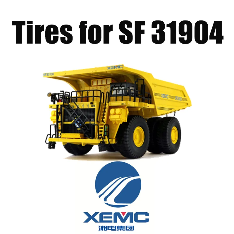 30.00R51 إطارات OTR للتعدين الكبيرة لشاحنات النقل الصلبة XEMC SF31904