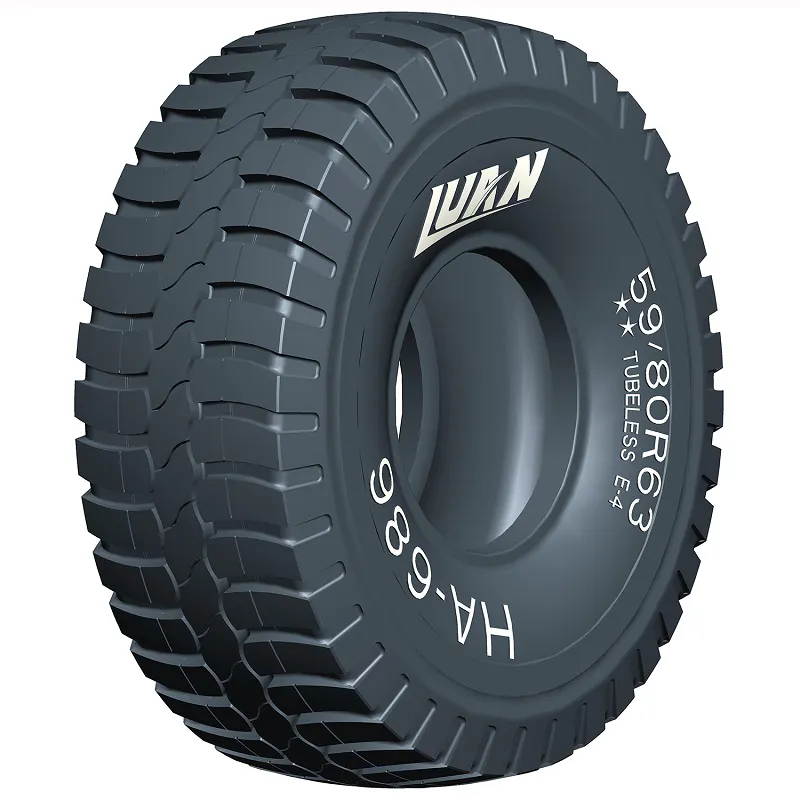 59 / 80R63 Earth Mover Tyres Luan Brand for 400 Ton Haul Truck CAT 797F