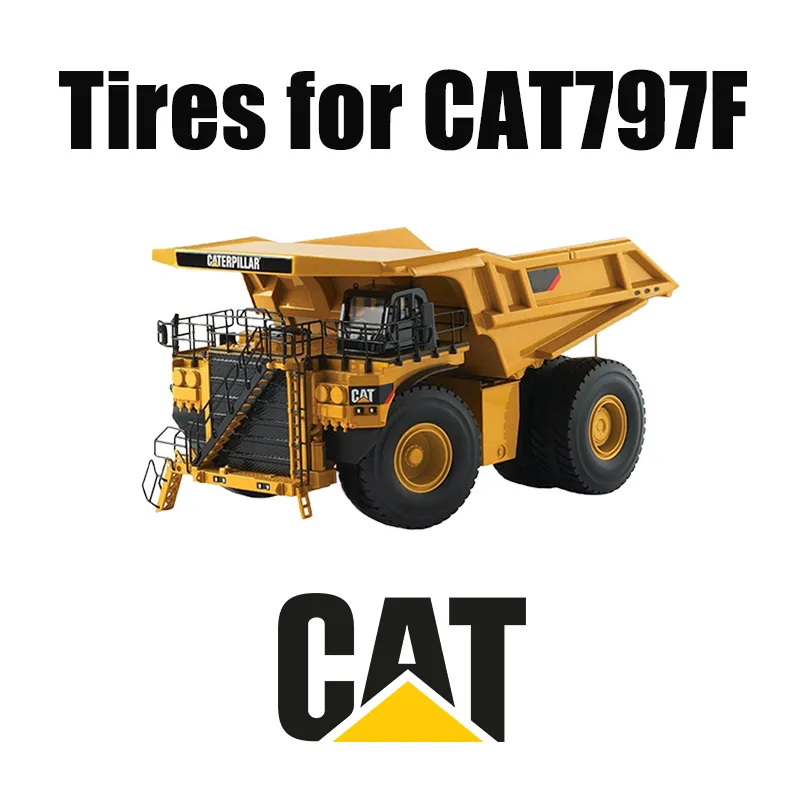 59 / 80R63 Earth Mover Tyres Luan Brand for 400 Ton Haul Truck CAT 797F