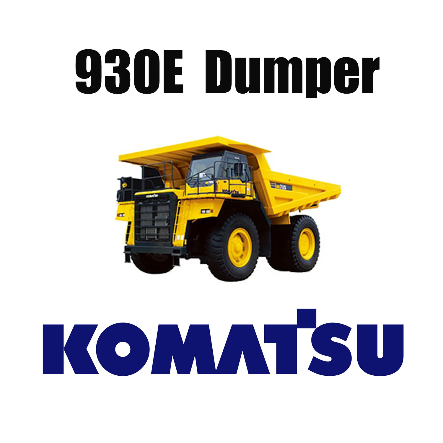 إطارات 53 / 80R63 للتعدين السطحي للطرق المطبقة على KOMATSU 930E