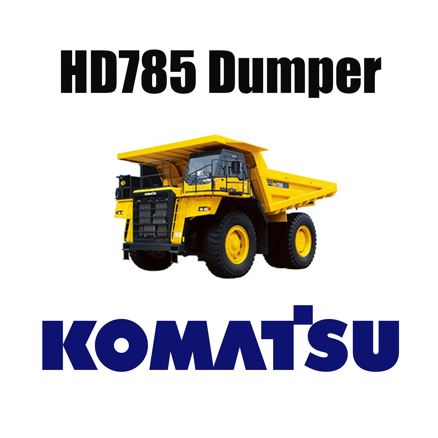 إطارات OTR الخاصة بالتعدين الصعبة 27.00R49 لشاحنة قلابة KOMATSU HD785