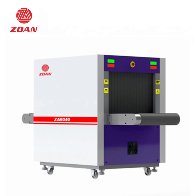 آلة الماسح الضوئي لنظام فحص الأمتعة بالأشعة السينية متعددة الطاقة ZA6040