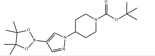 ثلاثي بوتيل 4- [4- (4،4،5،5-tetramethyl-1،3،2-dioxaborolan-2-yl) -1H-pyrazol-1-yl] piperidine-1-carboxylate