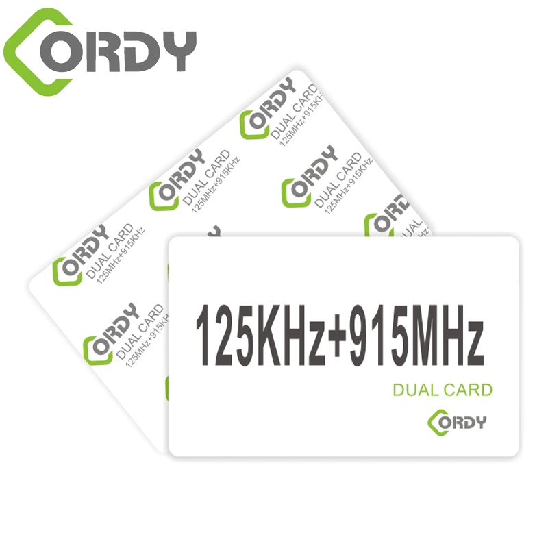 بطاقة التردد RFID المزدوجة 125 كيلو هرتز + 915 ميجا هرتز EM4200 + Alien Higgs3