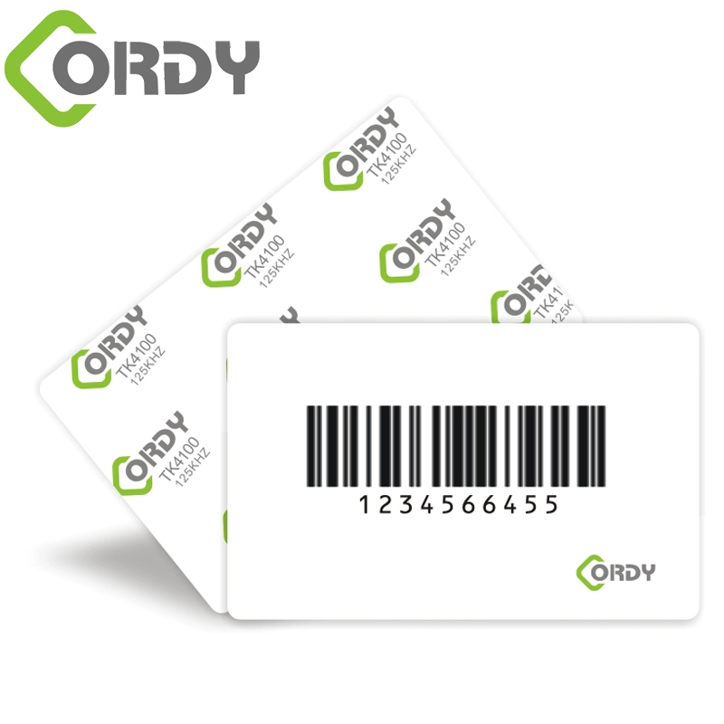بطاقة الباركود بطاقة مزدوجة RFID