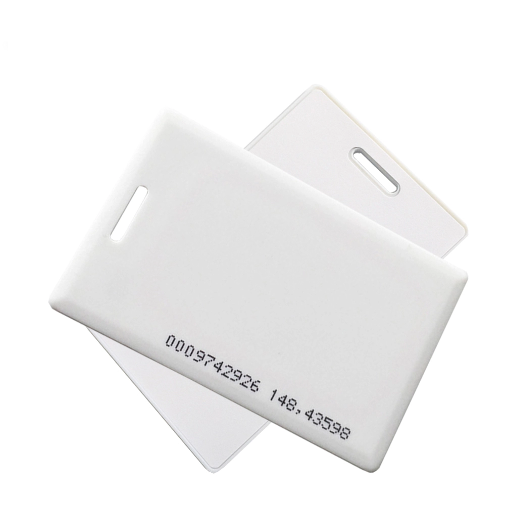بطاقة RFID ABS صدفي بطاقة سميكة مع EM4305 للوصول