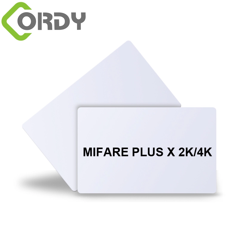 بطاقة Mifare Plus X الذكية بالإضافة إلى 2K plus 4K