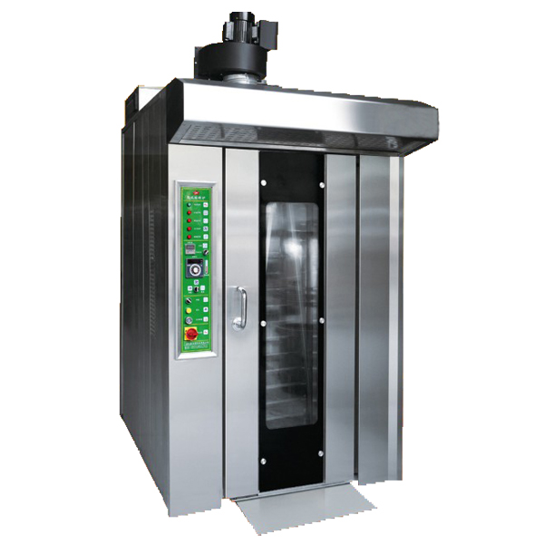 Full Stainless Steel 16 Tray Gas Rotary Oven