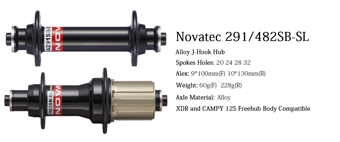 novatec hub wheels