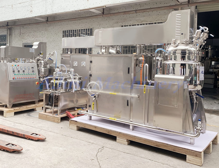 Packing of Vacuum Emulsifying Mixing