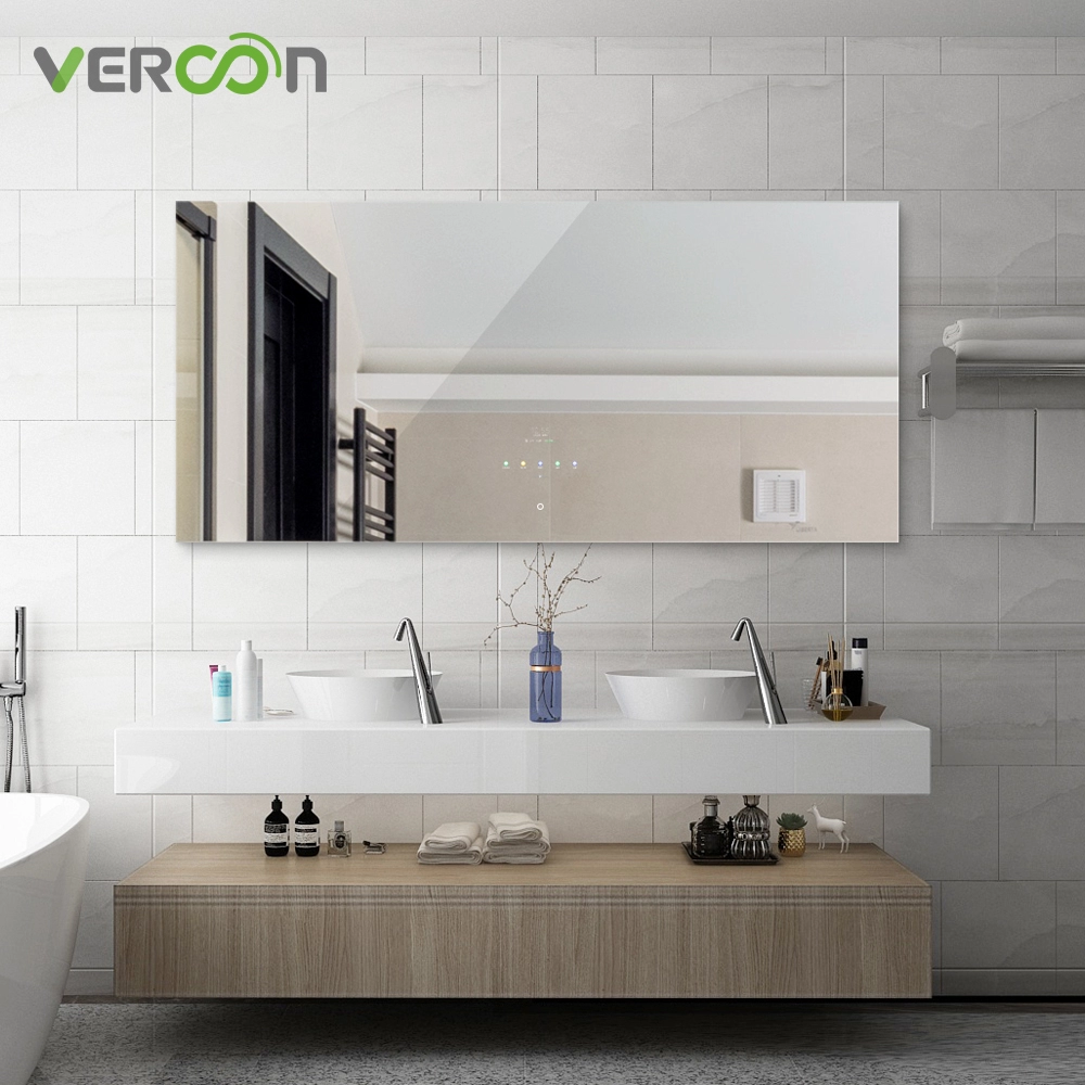 وصل حديثًا أول مرآة حمام ذكية تعمل بنظام Android OS 11 في مرايا الحمام المستطيلة المستديرة حول العالم للبيع