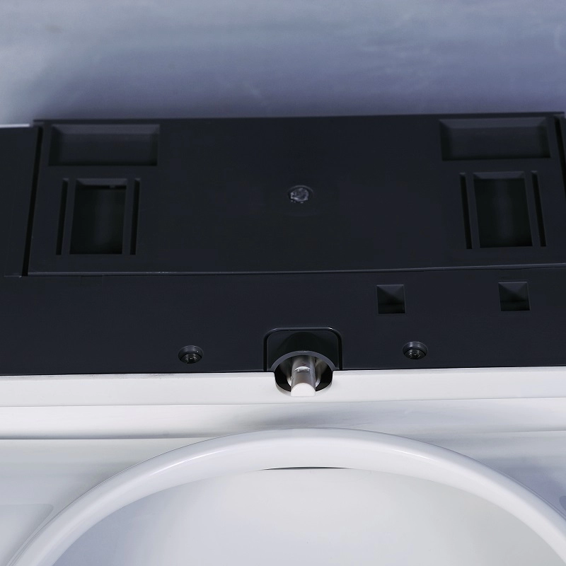 غطاء مقعد مرحاض بيديت بسيط غير كهربائي بالماء البارد مع إغلاق بطيء للحمام