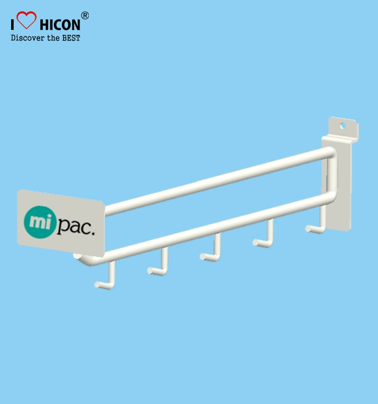 ملحقات العرض MI Pac Peg Hooks لخطافات عرض Slatwall المعدنية للبيع بالتجزئة