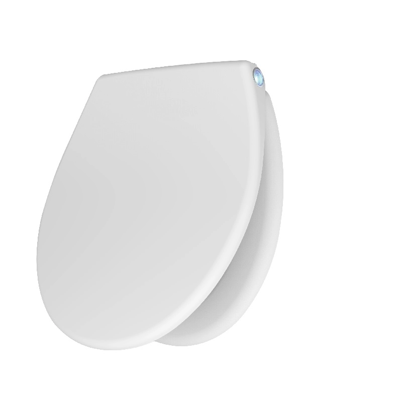 أغطية مقاعد المرحاض الخاصة بضوء LED بلون مختلف أحمر فاتح أبيض فاتح أزرق فاتح