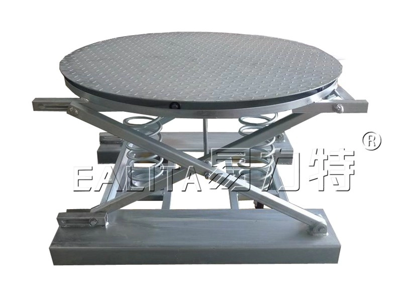 1.5 Tonne Mobile Positioner Positioner / Galvanized Turntable Palift / Loading Table M-EAPL1.5