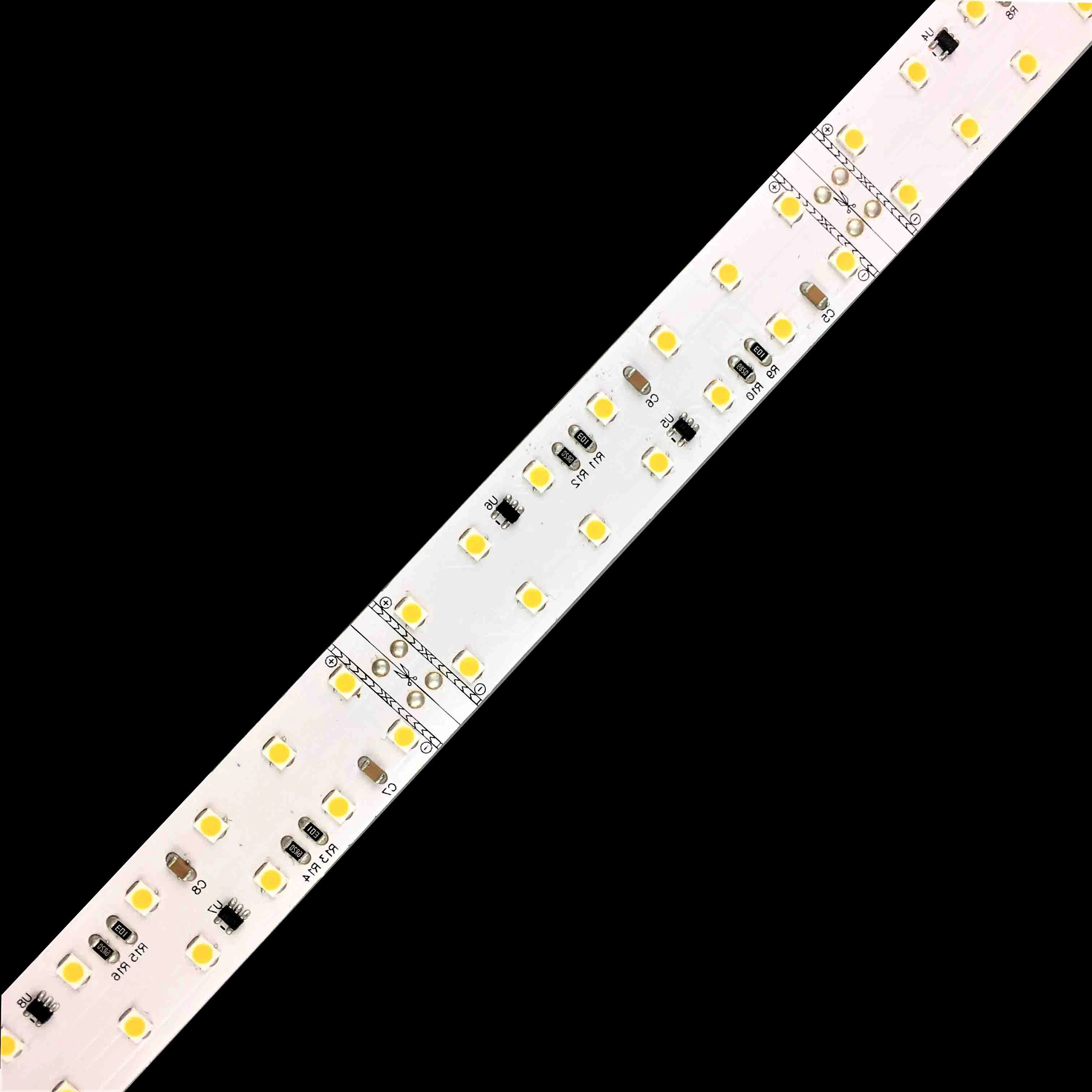 SMD2835 صف مزدوج LED شريط مرن
