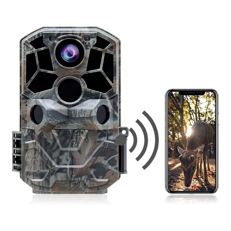 كاميرا 30MP Wifi Trail IP66 مقاومة للماء لمراقبة الحياة البرية