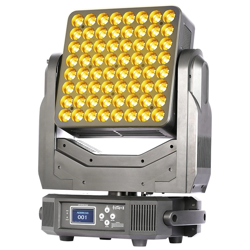 8X8 LED مصفوفة تتحرك ضوء الرأس
