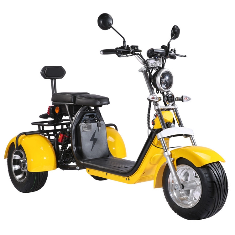 2000w قوية جولف دراجة ثلاثية العجلات سكوتر Citycoco دراجة نارية 3 عجلة