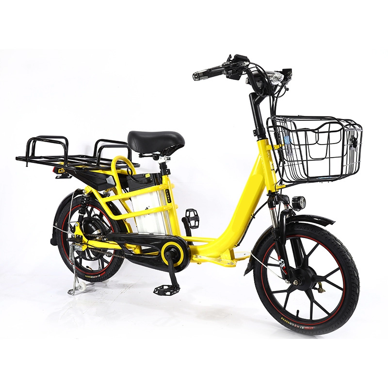 350w E Cycle Food Delivery Cargo Ebike دراجة كهربائية للبالغين