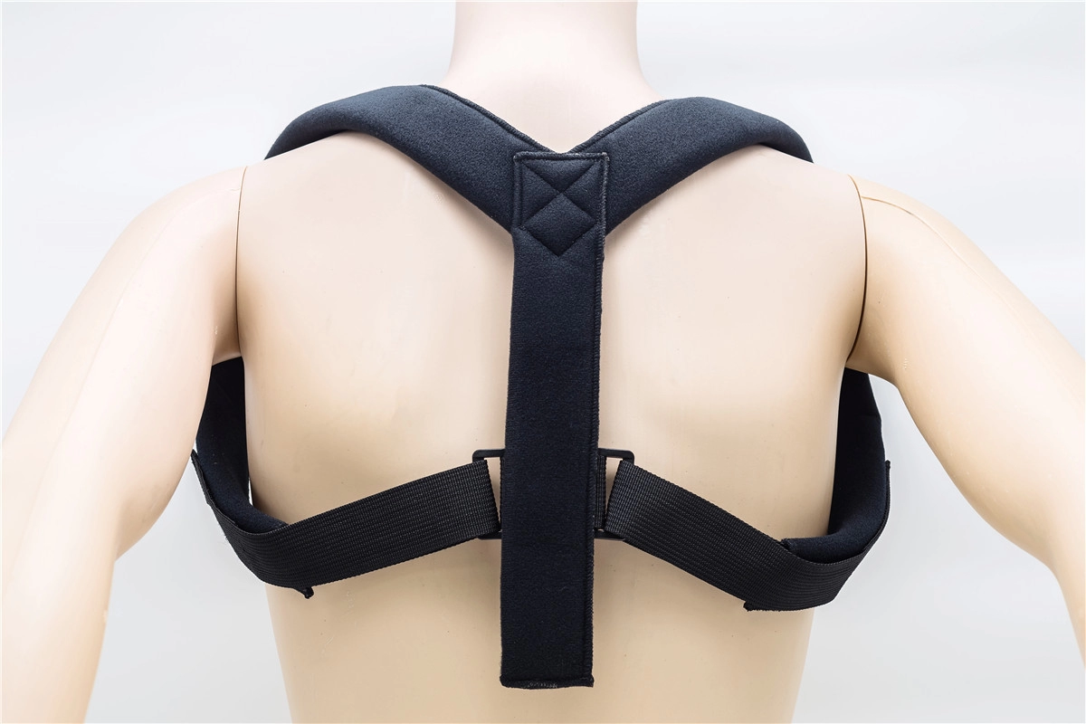 دعم الترقوة قابل للتعديل الجزء العلوي من العمود الفقري الخلفي حزام الترقوة لتصحيح الموقف