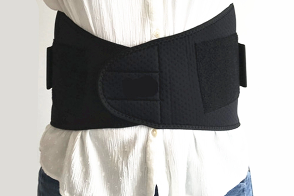 حزام الخصر دعم الظهر الفقري السفلي لدعم أسفل الظهر مع الجبائر