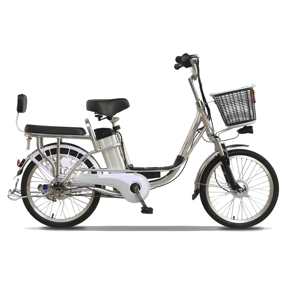 350w دورة توصيل الطعام الكهربائية Cargo City Road E Bikes Ebike Bicycles