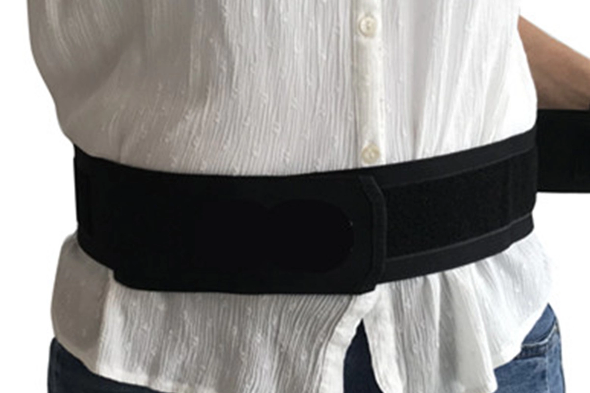 حزام الخصر حزام Sacroiliac لدعم أسفل الظهر مع مادة صلبة ومرنة