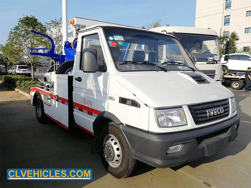 3 طن IVECO شاحنة هادم خط متكامل