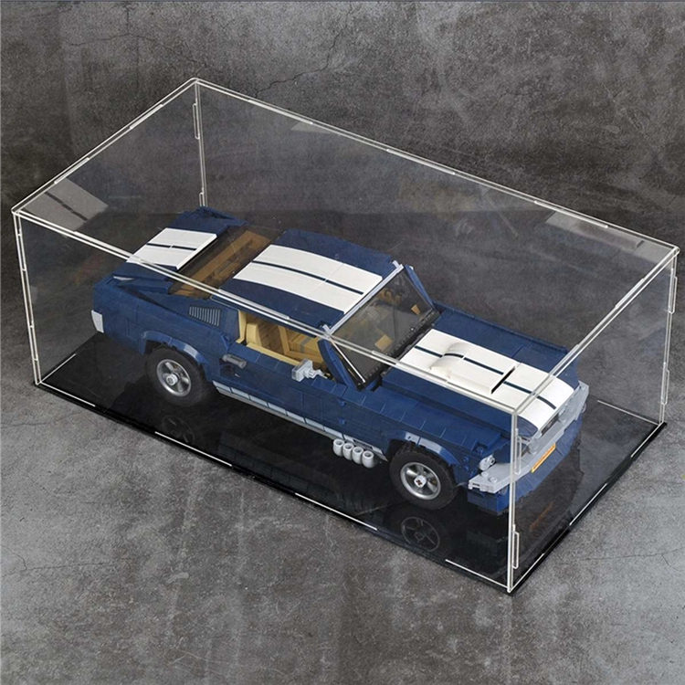 نموذج سيارة صندوق ألعاب أكريليك عرض عملي مقاوم للغبار