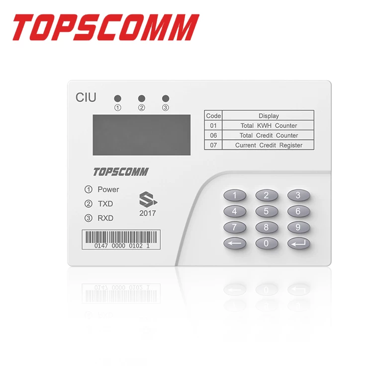 TC103 وحدة واجهة المستهلك (CIU) لوحة المفاتيح ومراقبتها ووحدة التحكم