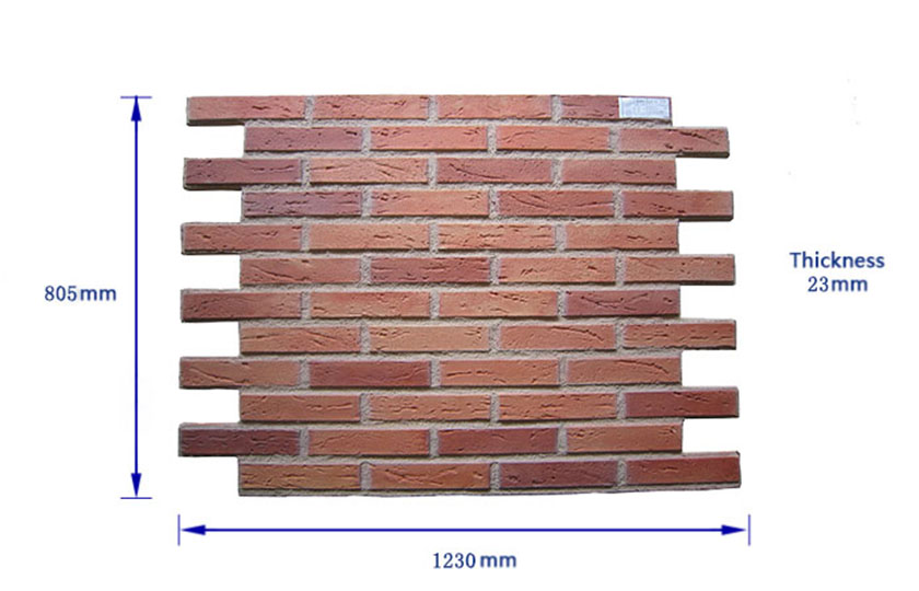 Faux Brick Facade Siding