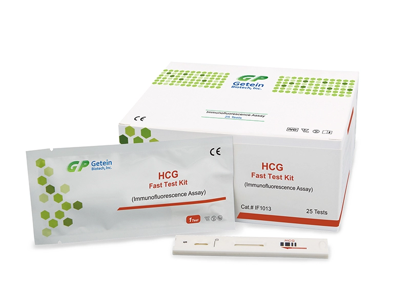 HCG + β طقم اختبار سريع (فحص التألق المناعي)