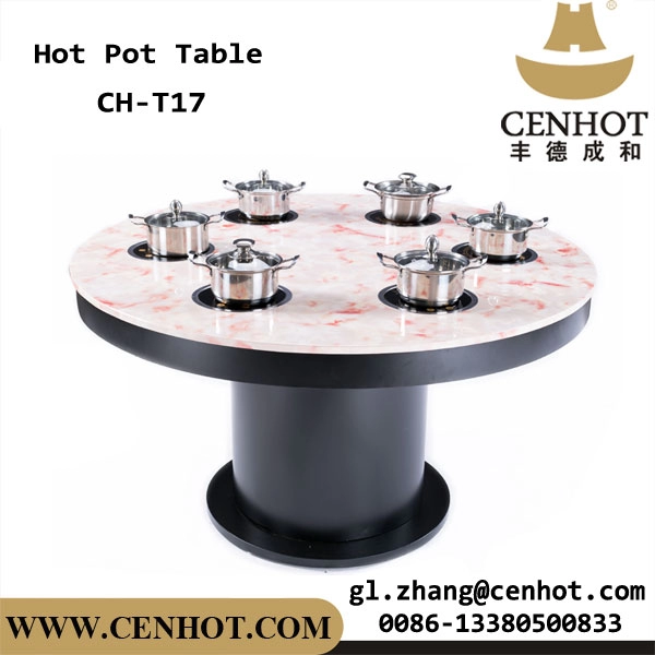 طاولات مطعم CENHOT Shabu Shabu - أجهزة طبخ مدمجة - طاولات Hotpot