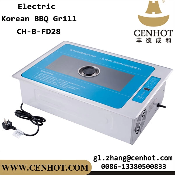 CENHOT شواية شواء كورية تجارية شواية كهربائية غير لاصقة