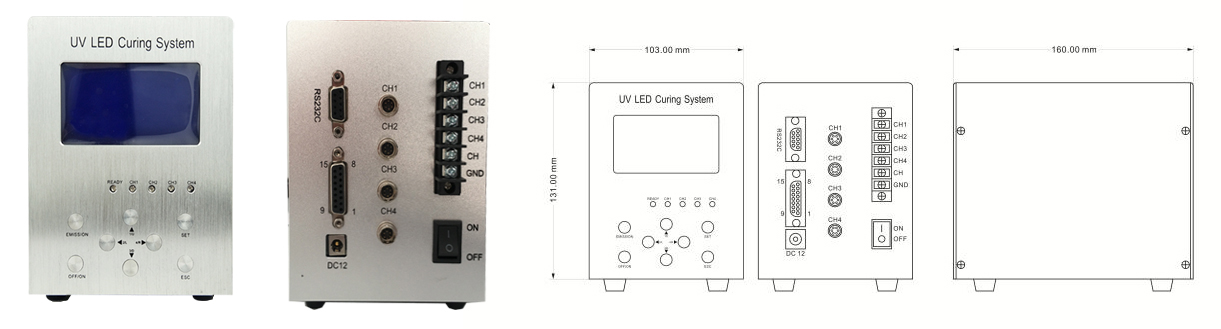 UV LED Spot Light Machine