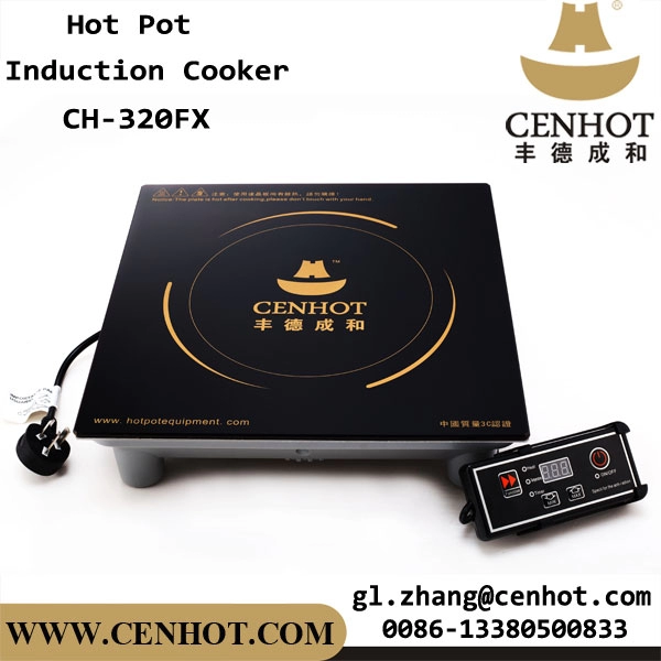 CENHOT 3000W مطعم معدات الطهي التجارية وعاء ساخن التعريفي كوكتوب