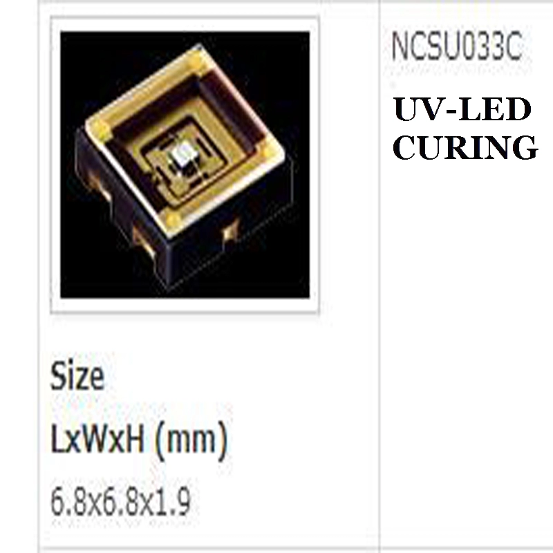 نيتشيا الأشعة فوق البنفسجية LED NCSU033C U365nm