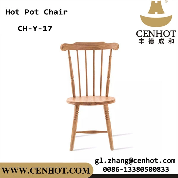 كراسي خشبية للمطعم التجاري CENHOT للحصول على Hotpot أو الشواء