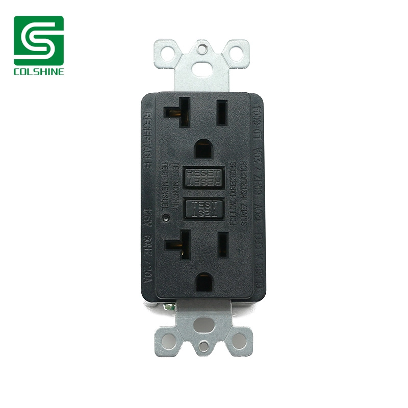15A 20A American Socket Electrical GFCI Receptacle Outlet