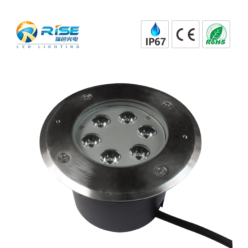 IP67 مقاوم للماء 6W LED أضواء تحت الأرض الرصيف