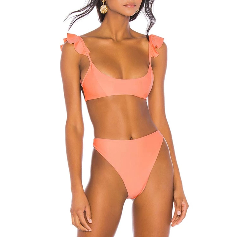 nylon/spandex soft colorful swimsuit