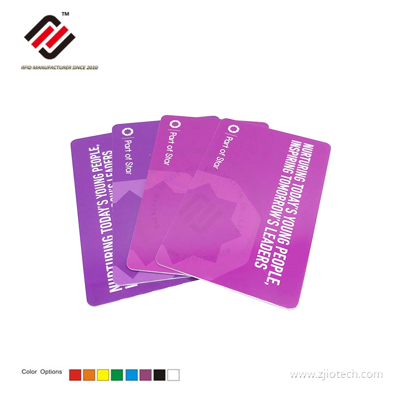 بطاقة صديقة للبيئة PVC RFID Mifare DESFire EV2 8K