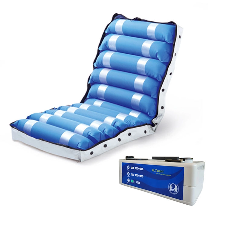 الراحة بالتناوب الضغط مكافحة قرحة الفراش وسادة طبية قابلة للنفخ لمقعد الهواء وسادة هوائية للكرسي المتحرك