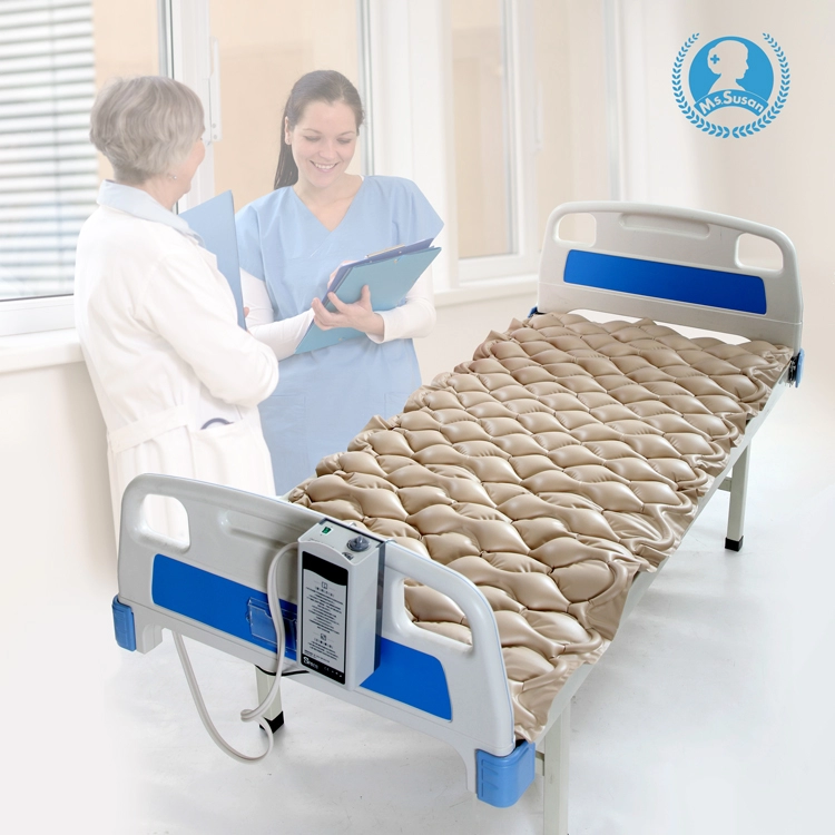 مكافحة قرحة الفراش استلقاء بالتناوب الضغط الطبي فقاعة الهواء فراش لسرير المستشفى